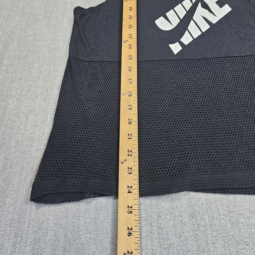 Nike Women's Mesh Muscle‎ Sleeveless shirt Black Size Medium